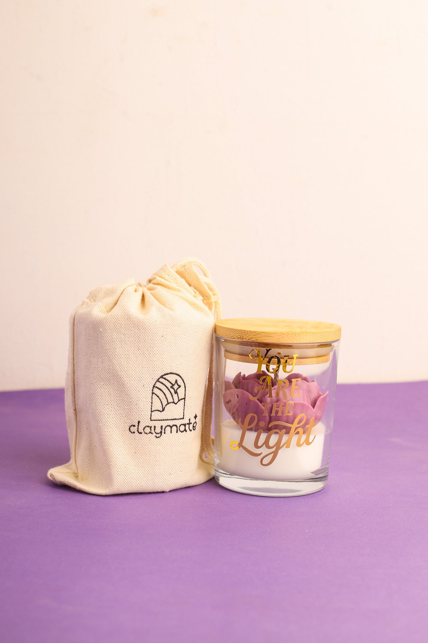 'You are the Light' Candle
