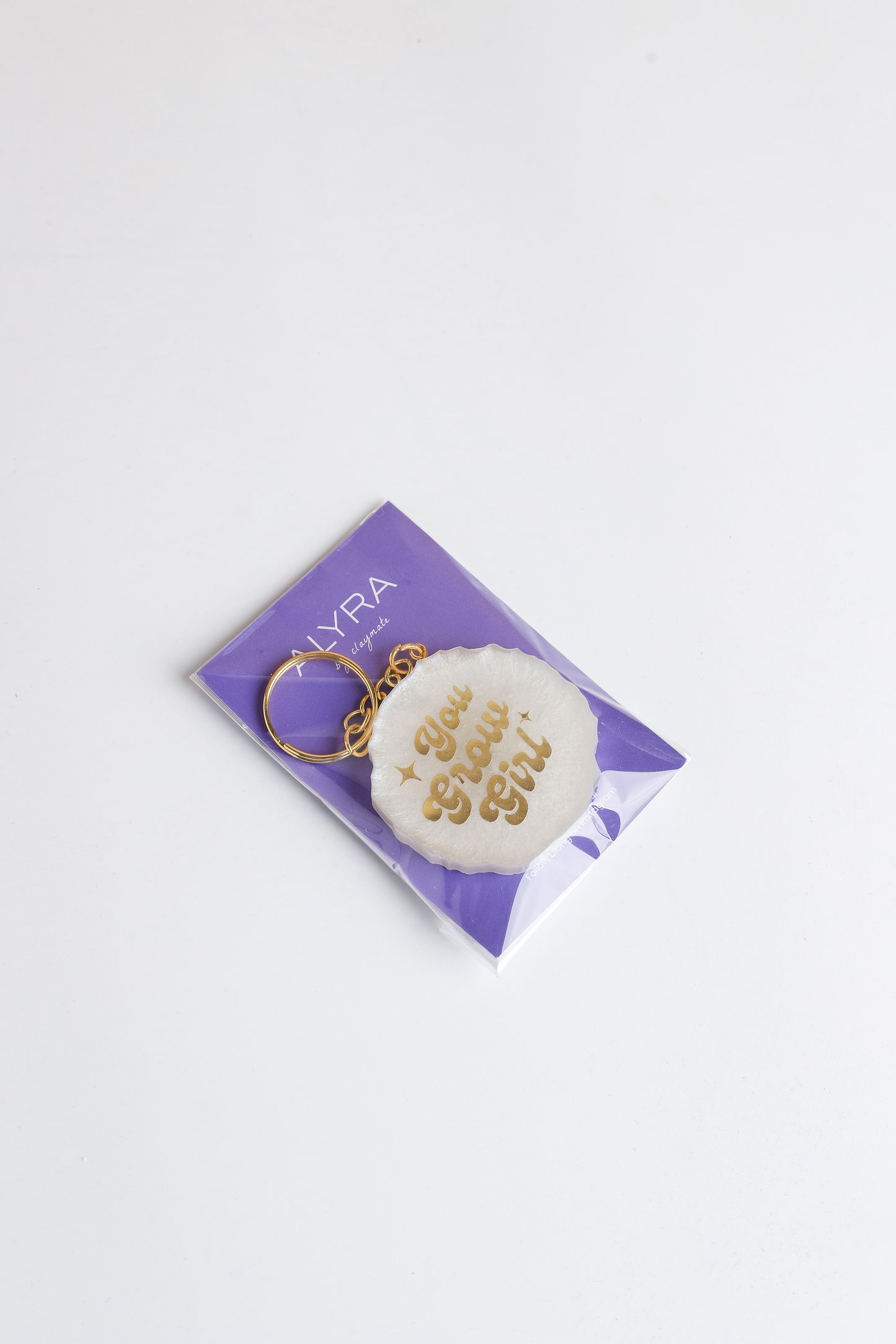 'You Grow Girl' keychain