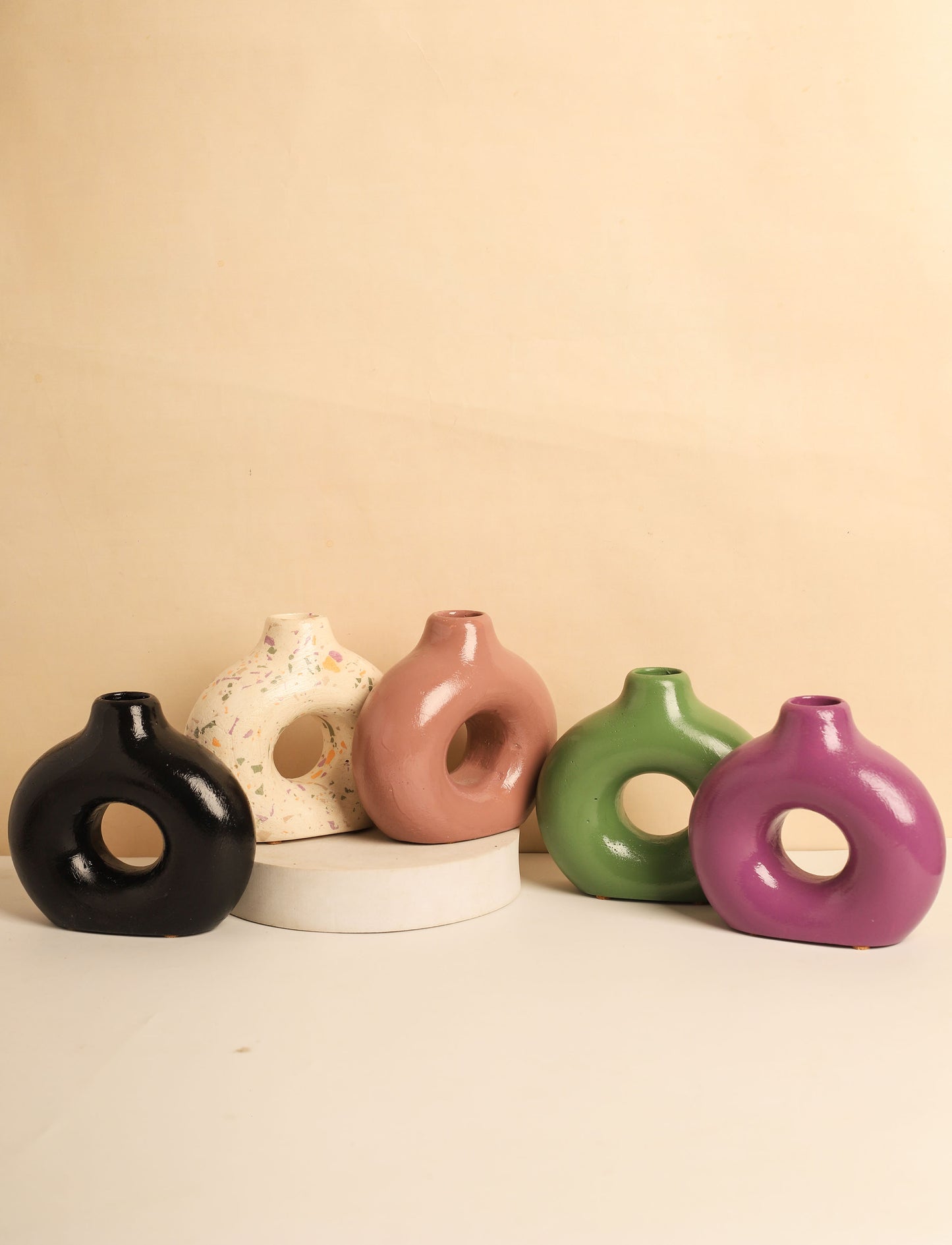 Fall Donut Vase