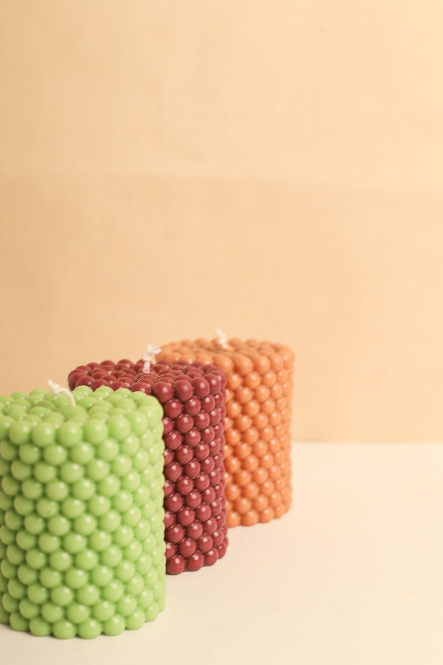 Pearl Pillar Candle - Fall