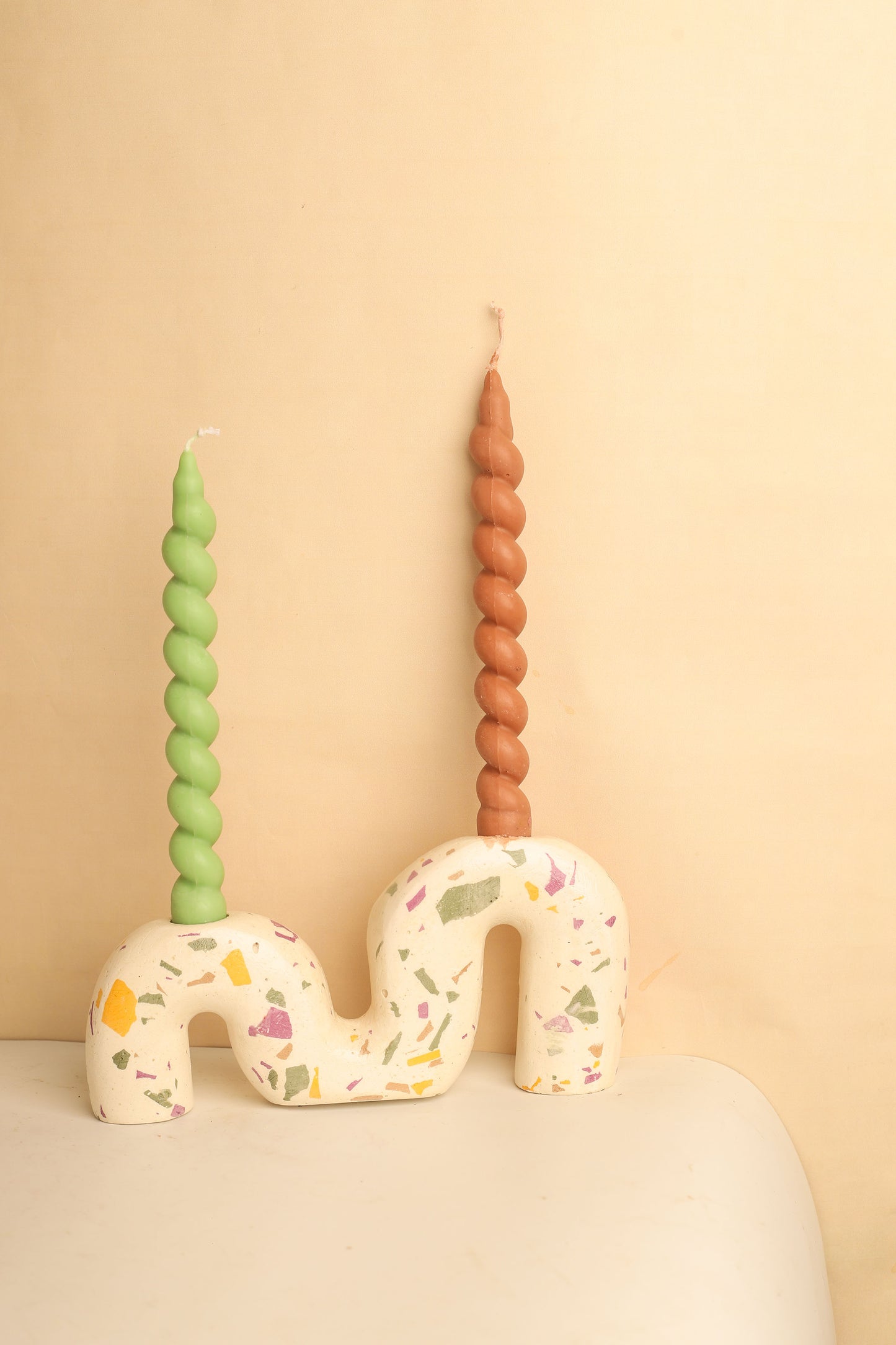 M-Shaped Candle Holder