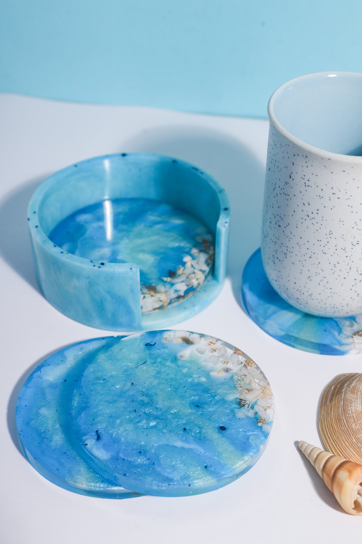 Beachy Coaster Set
