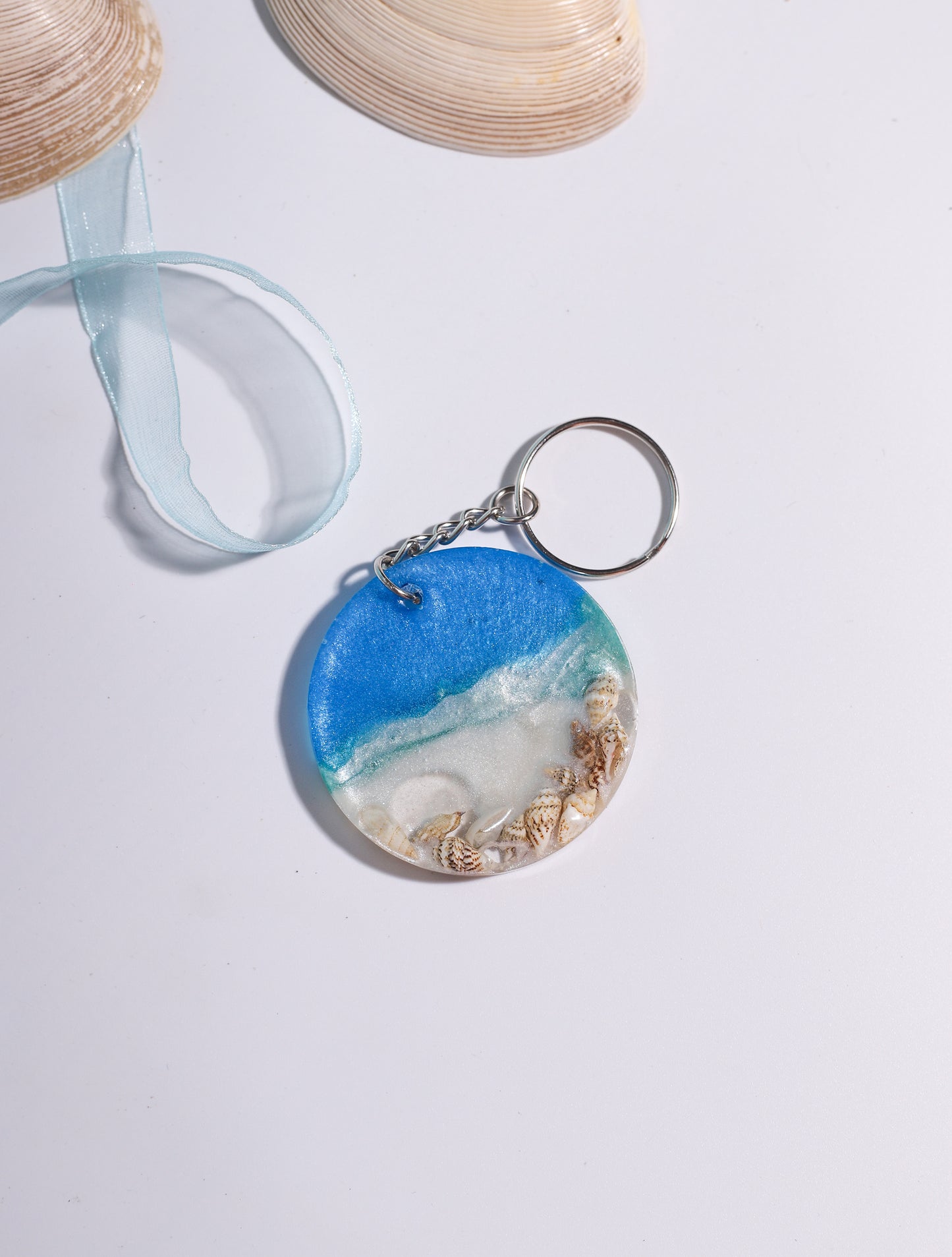 Beachy keychain