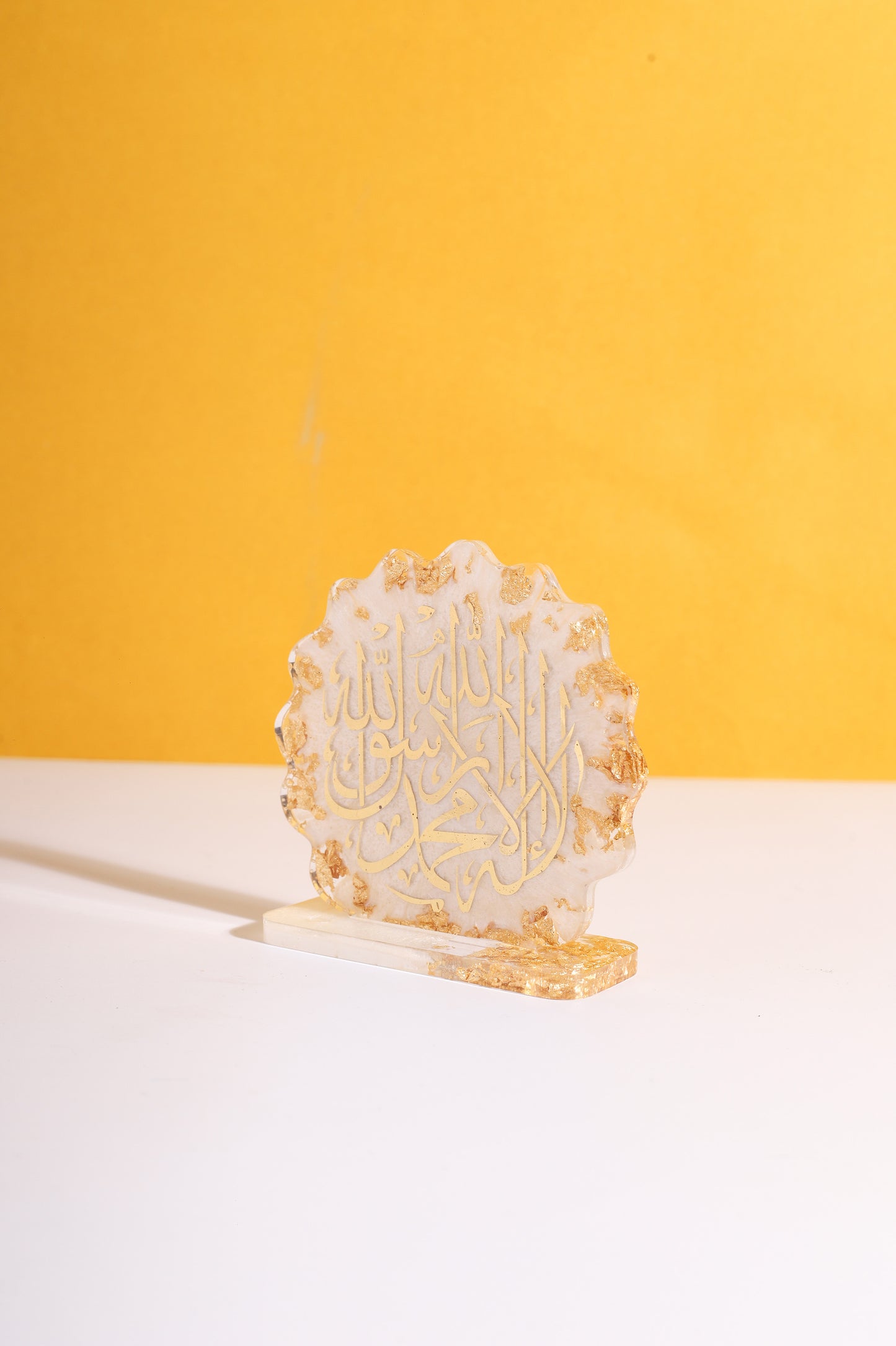 Gold Kalma Resin Plaque