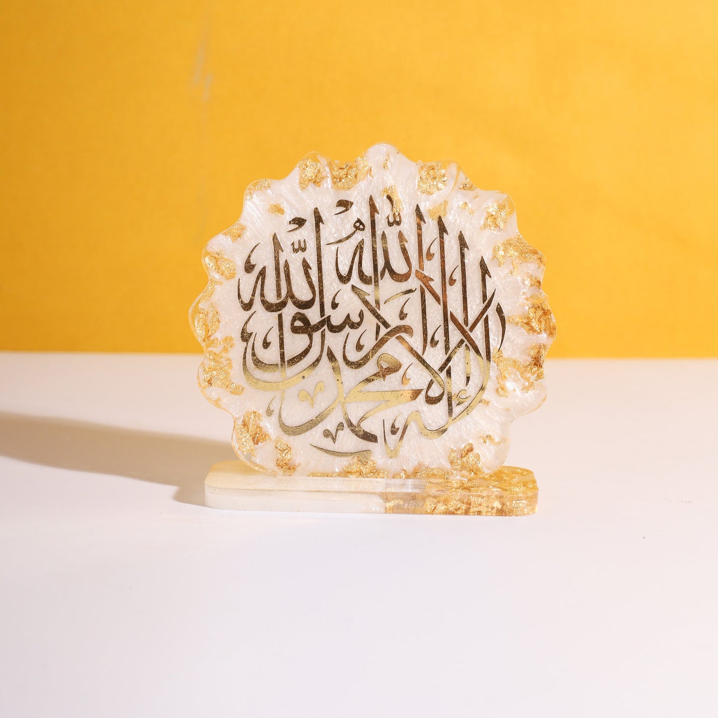 Gold Kalma Resin Plaque