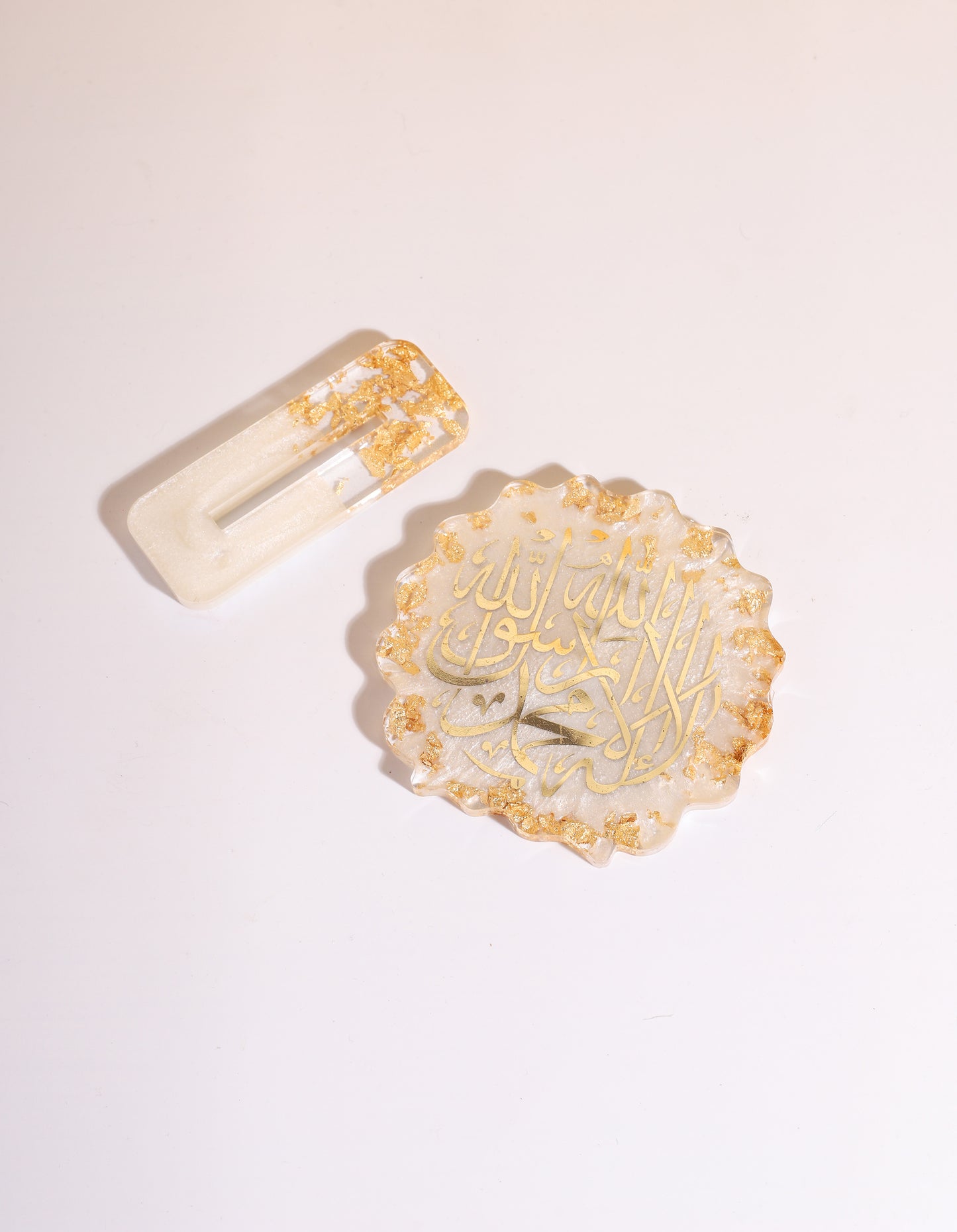 Gold Kalma Resin Plaque