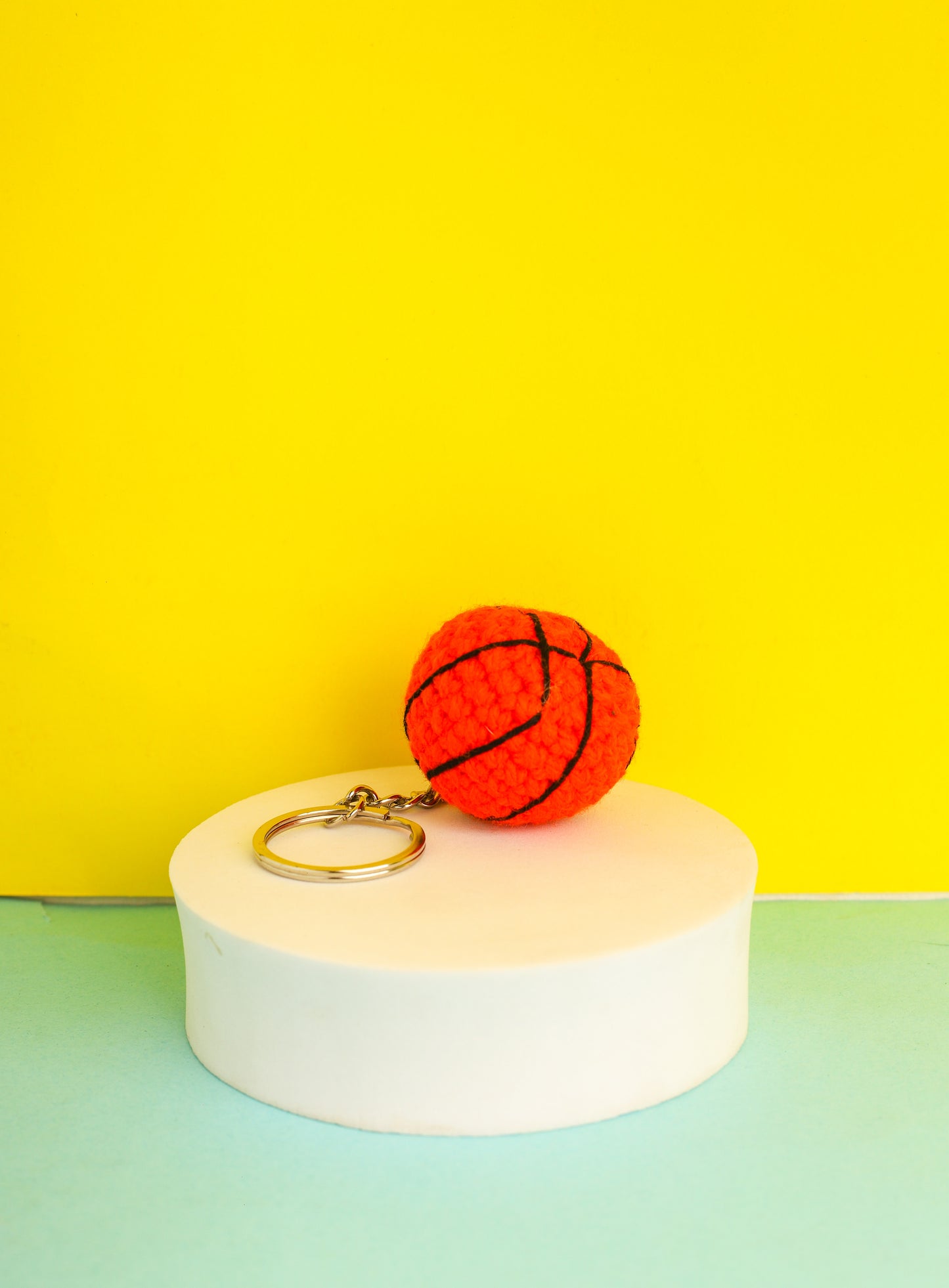Basket Ball Keychain