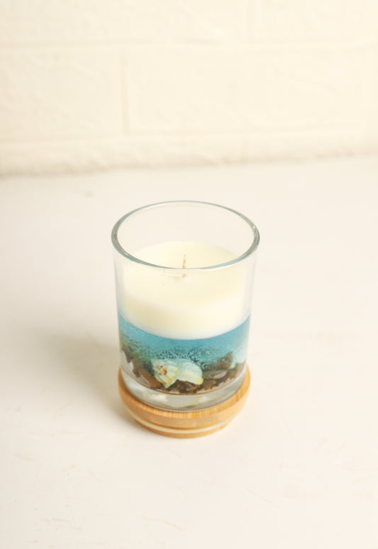 Sea Glass Candle (Large)