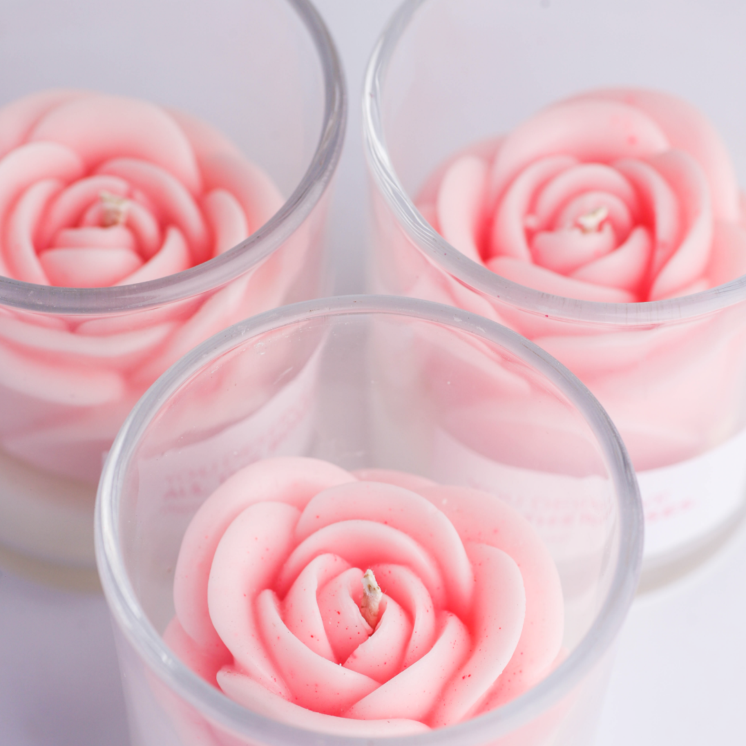 Rose Candle