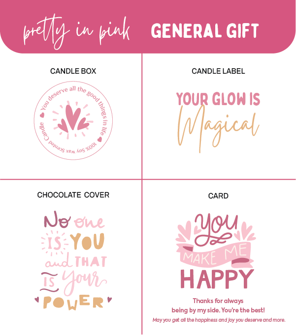 Pretty in Pink Customized Giftbox