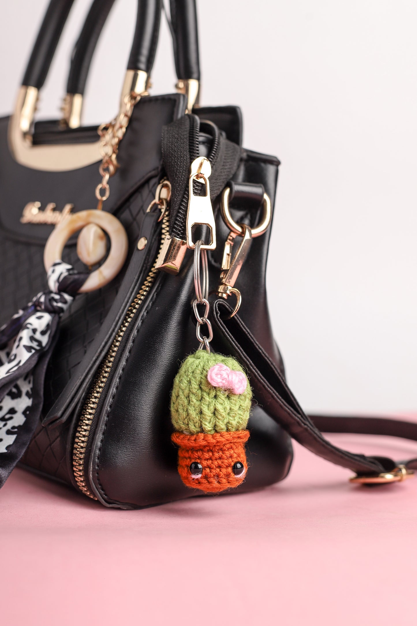 Cactus Keychain