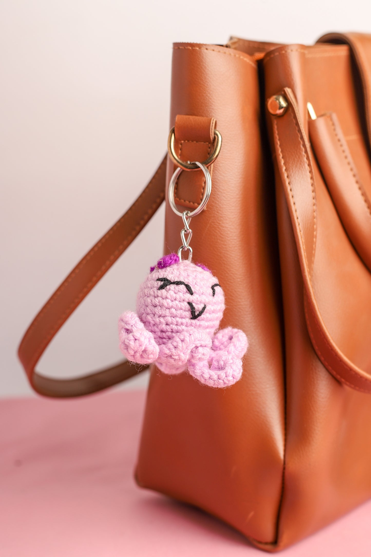 Happy Octopus Keychain