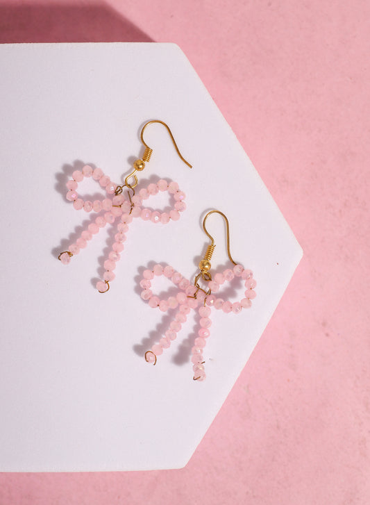 Beaded Bow Drops