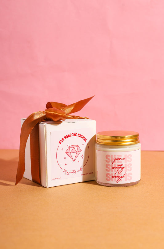 'She Is Fierce' Candle