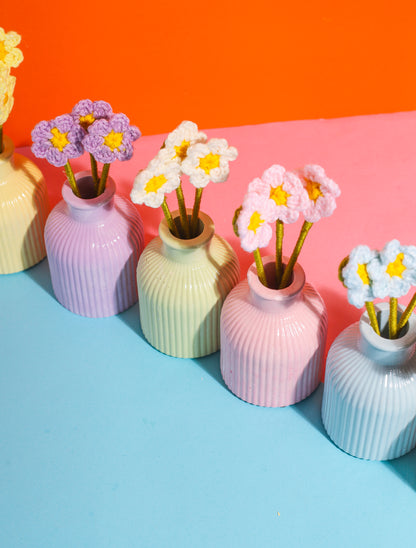 Summer Mini Striped Vase