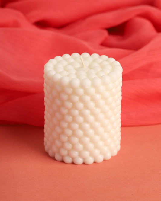 Pearl Pillar Candle