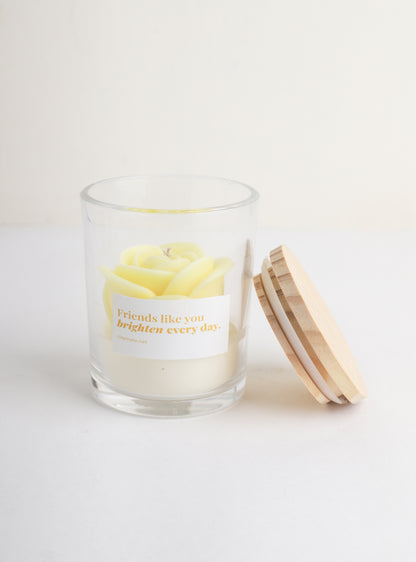 Rose Jar Candle