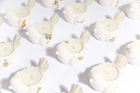 Pigeon Candle Favors