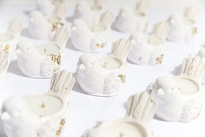 Pigeon Candle Favors
