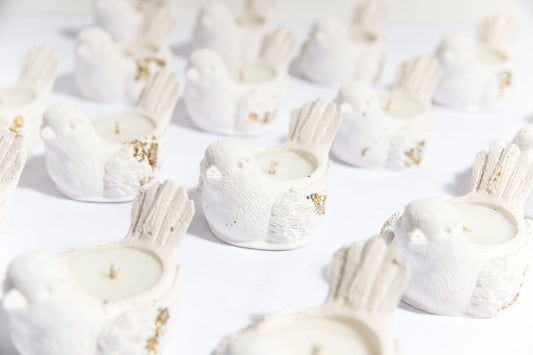 Pigeon Candle Favors