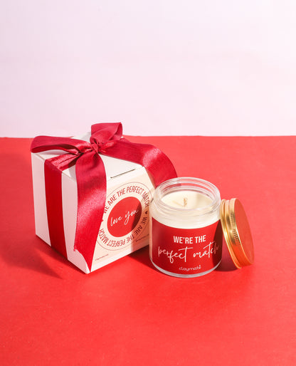 'We're the Perfect Match' Candle