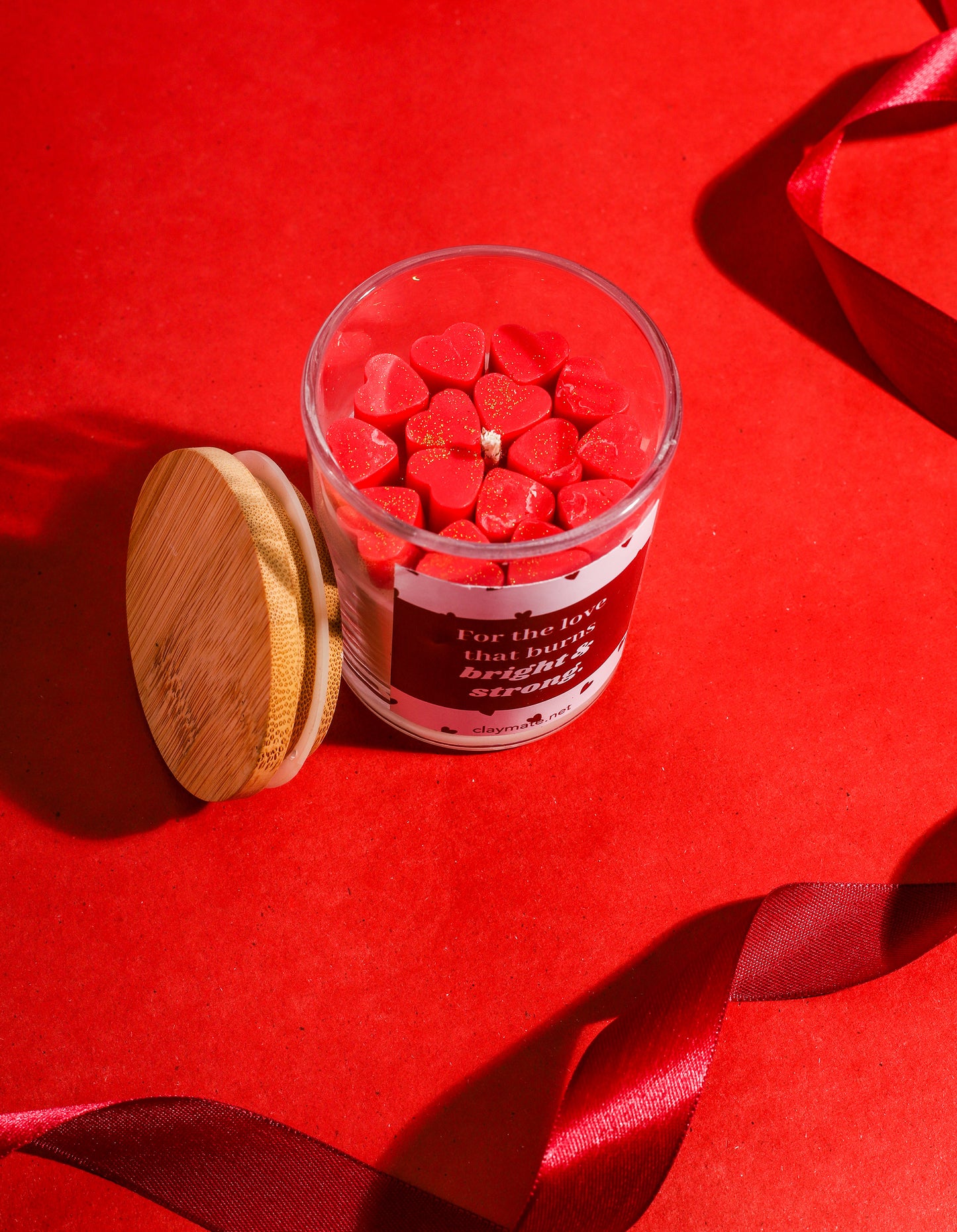 'Bright & Strong' Love Candle