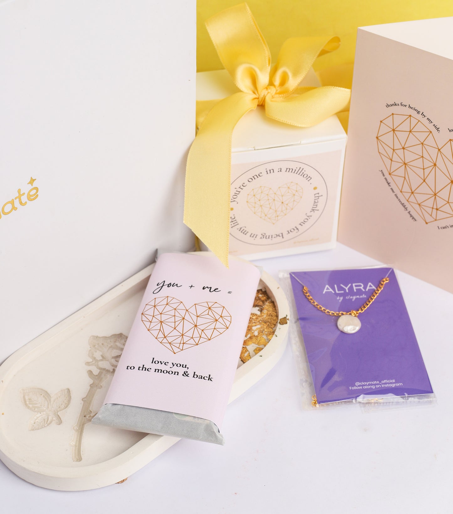 Golden Heart Gift Box