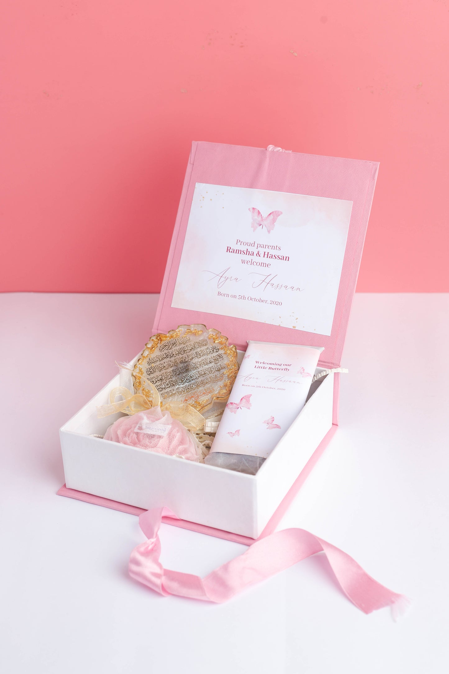 Mini Pretty in Pink Customized Giftbox