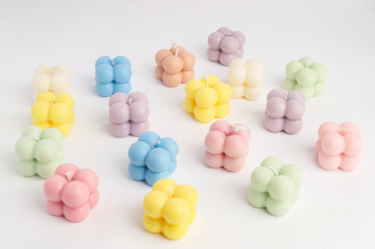 Mini Bubble Candle Favors