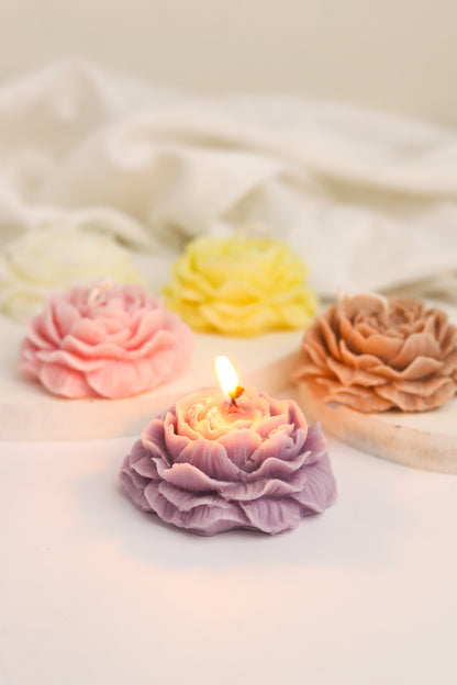 Peony Candle