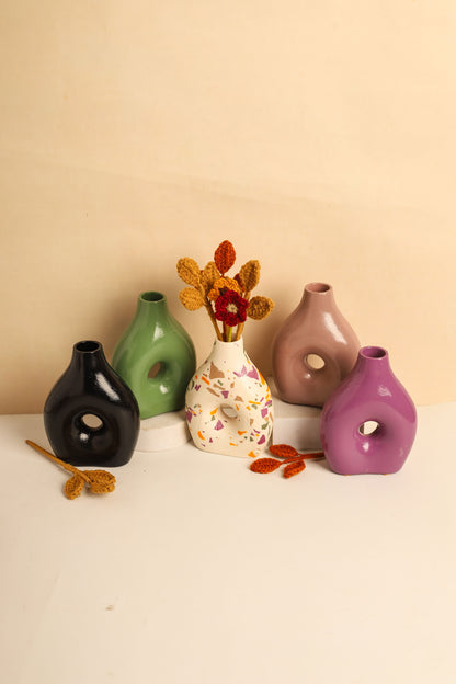 Fall Mini Donut Vase