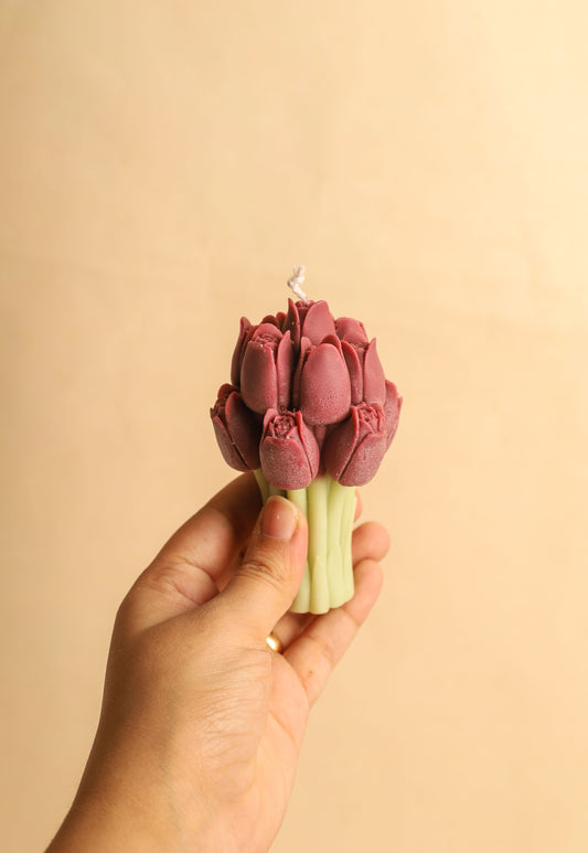 Rose Bouquet Candle