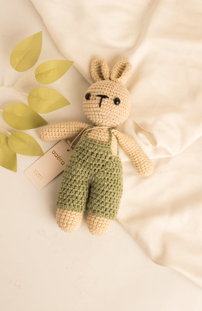 Sage the Bunny (Sage Green Romper)