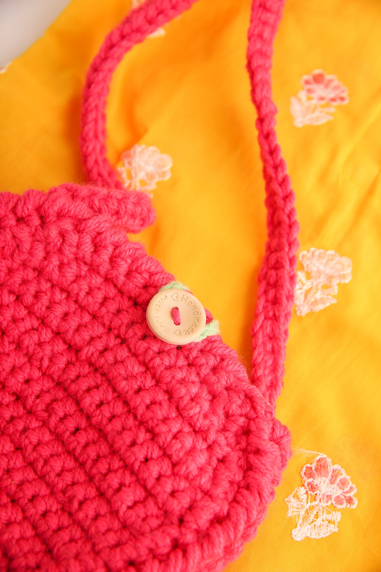 Strawberry Crochet Bag