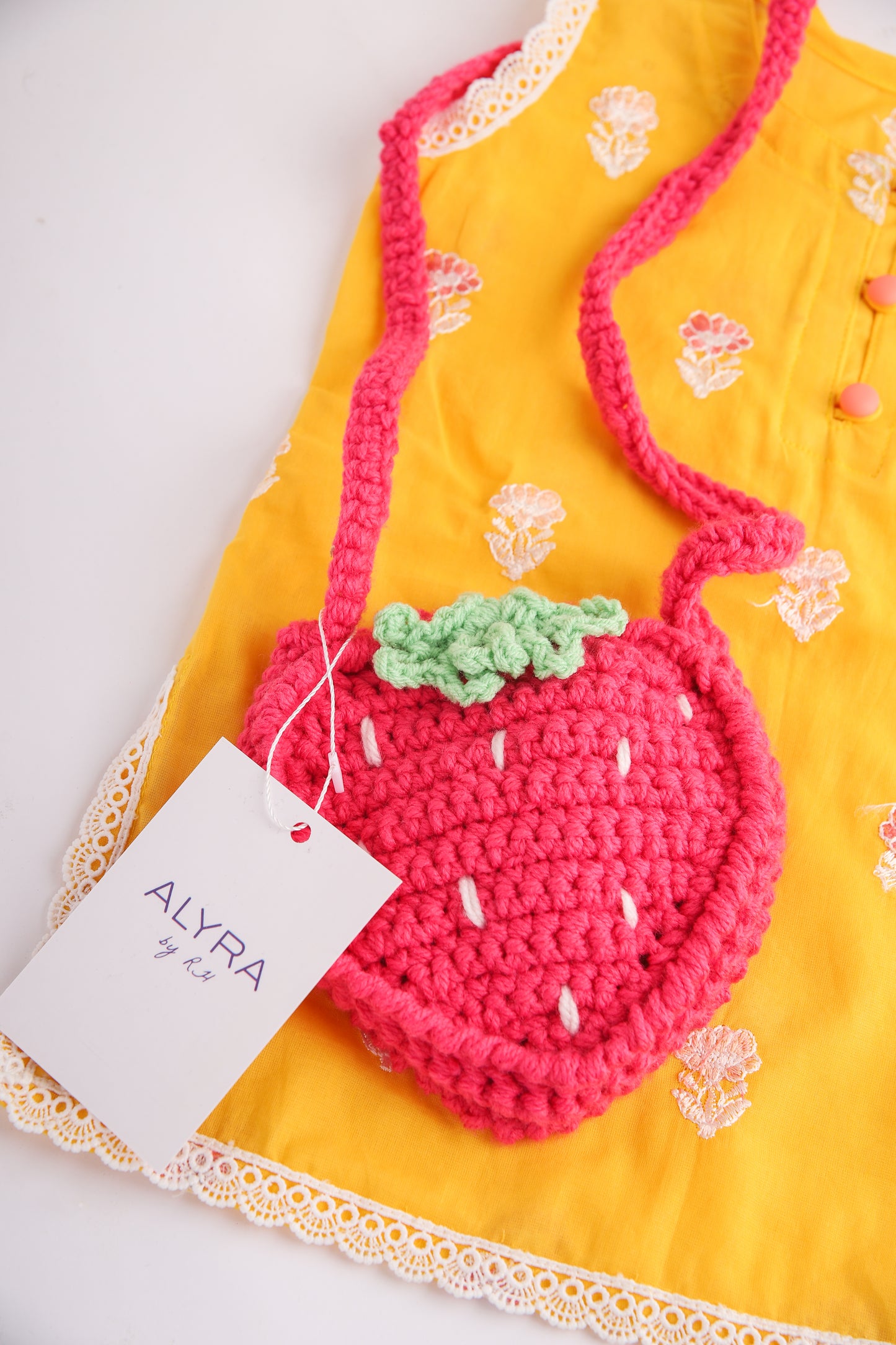 Strawberry Crochet Bag