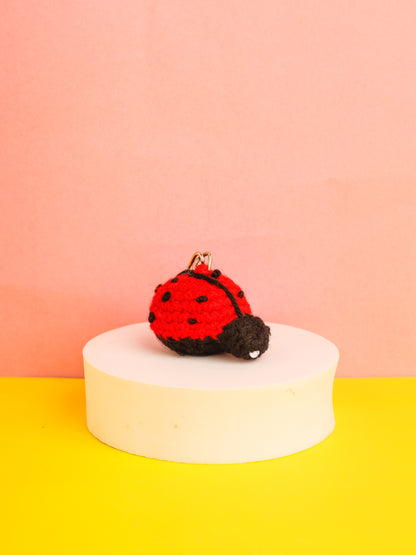 Lady Bug Keychain