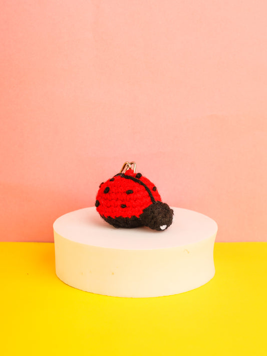 Lady Bug Keychain