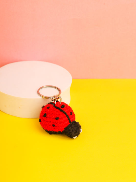 Lady Bug Keychain