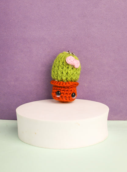 Cactus Keychain