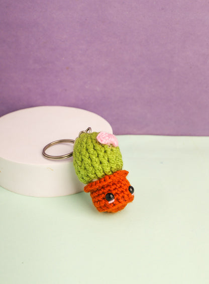 Cactus Keychain