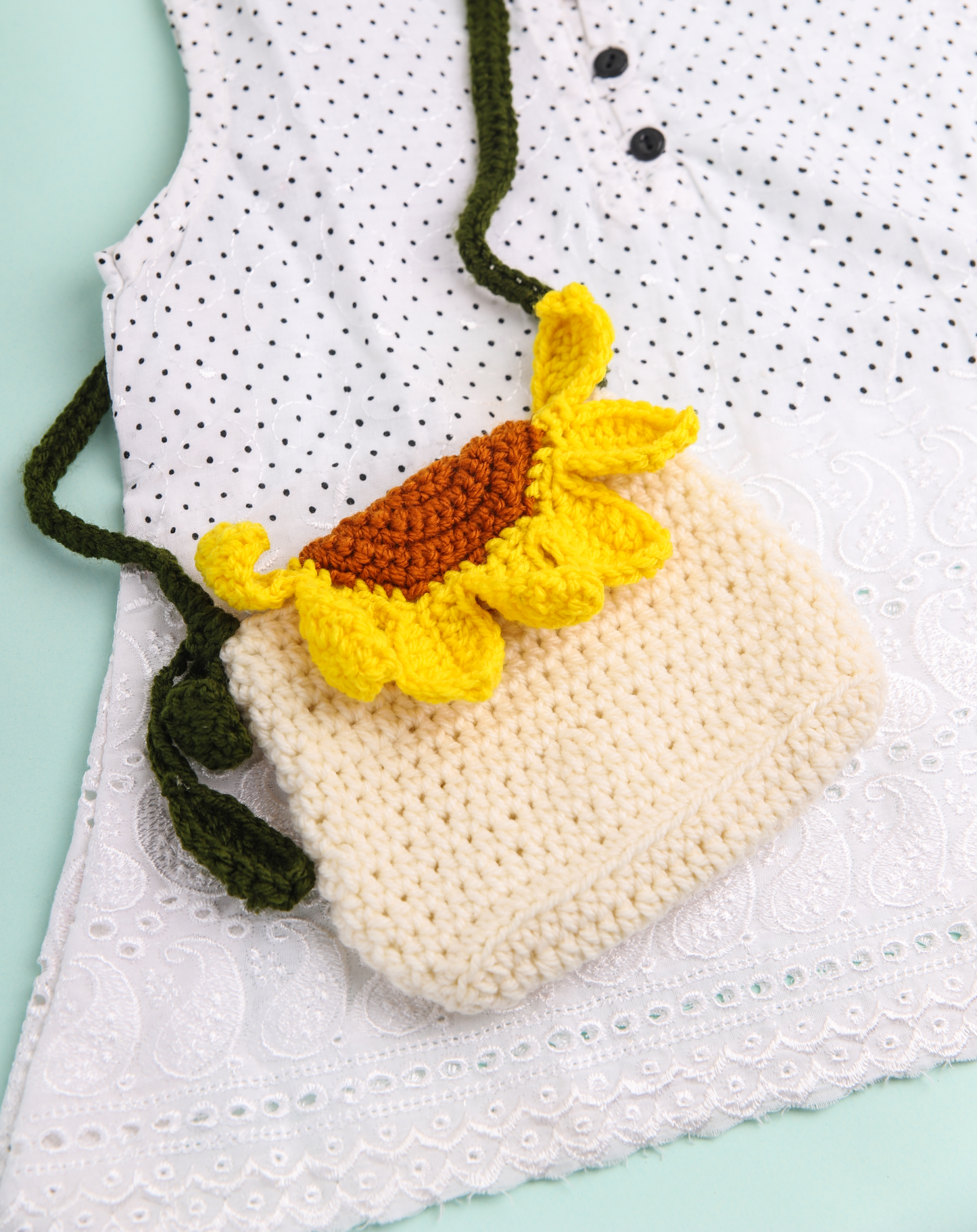 Sunflower Crochet Bag (Kids)