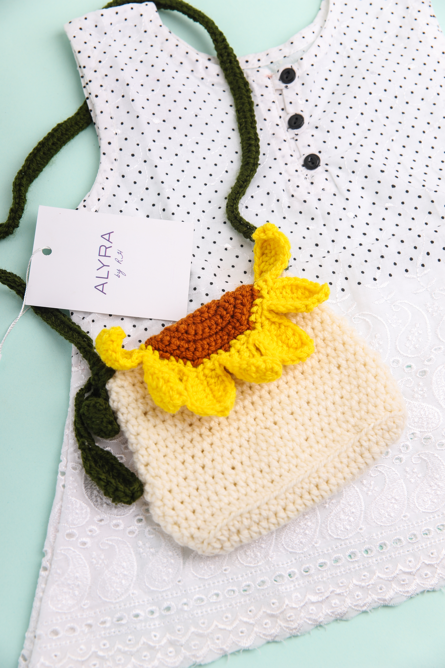 Sunflower Crochet Bag (Kids)