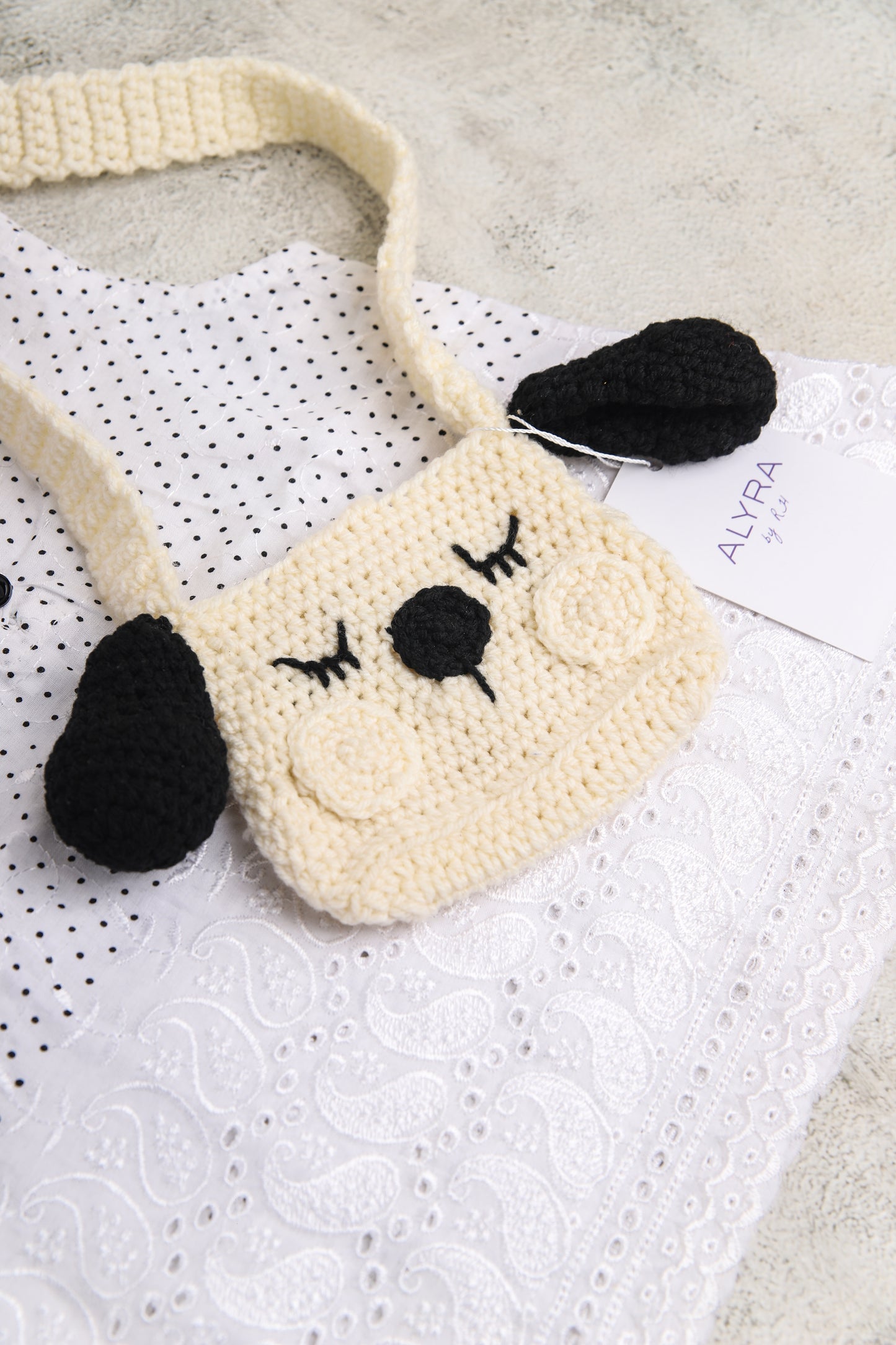 Dog Crochet Bag