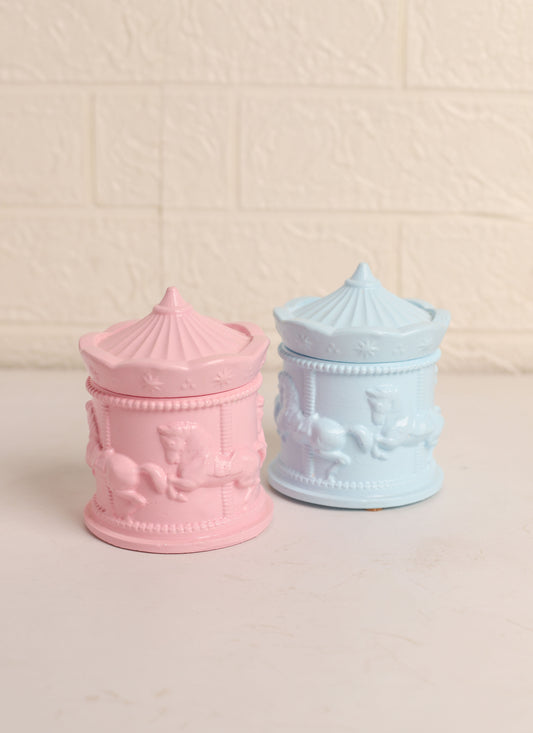 Baby Birth Carousel Candle