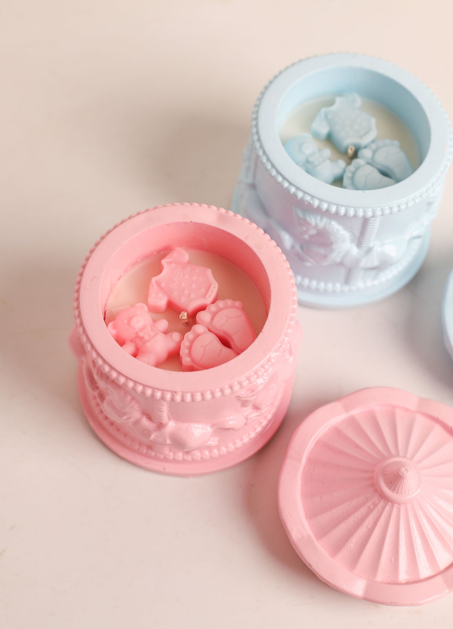 Baby Birth Carousel Candle