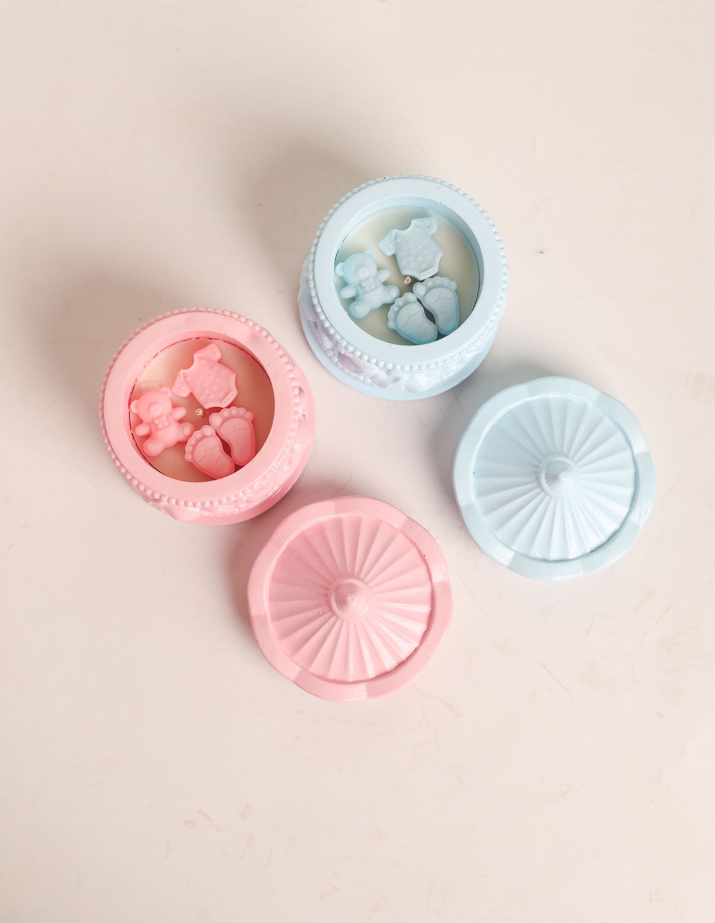 Baby Birth Carousel Candle