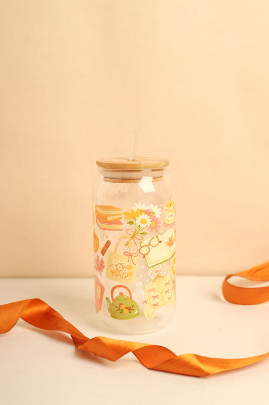Cute & Cozy Glass Can