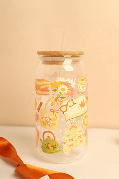 Cute & Cozy Glass Can