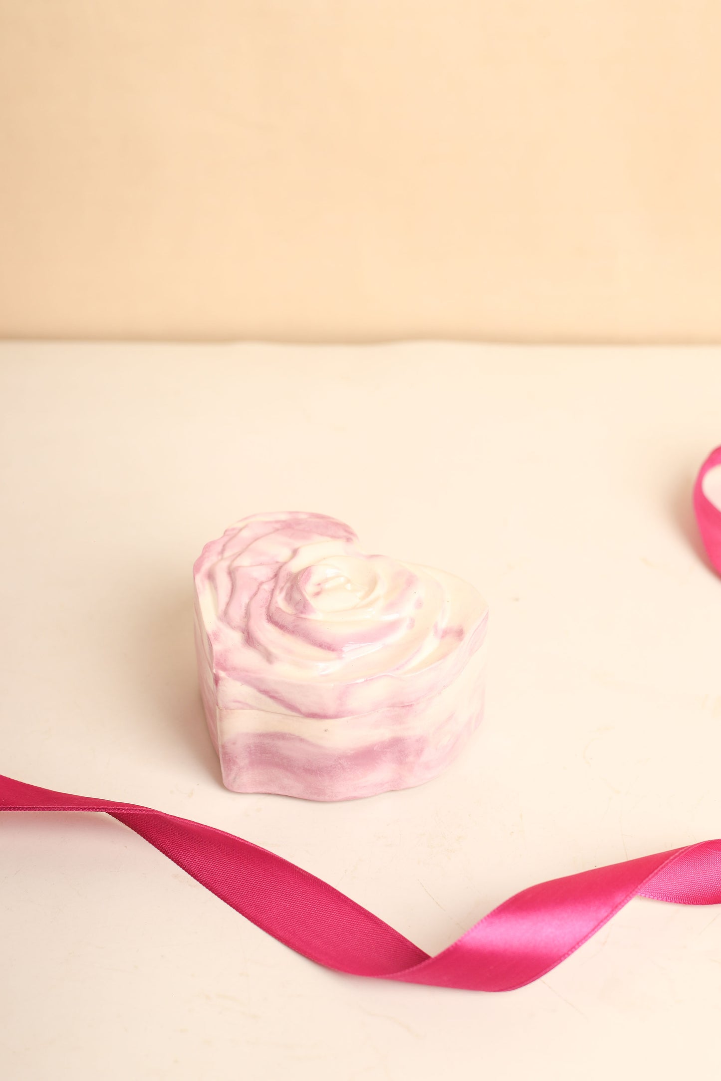 Soft Petals Heart Box