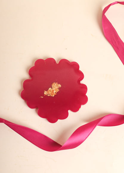 Bloom Resin Coaster